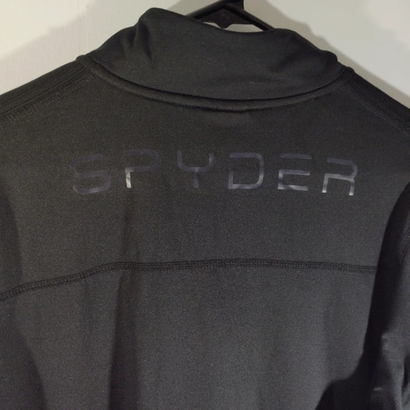 Spyder Pullover Active Shirt ProW B Sweatshirt Large 1/4 Zip Jacket Base… - Picture 3 of 16